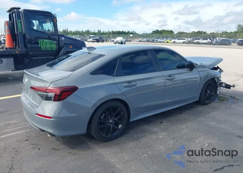 2025 Honda Civic Sport из США, поврежденный, VIN 2HGFE2F53SH524964